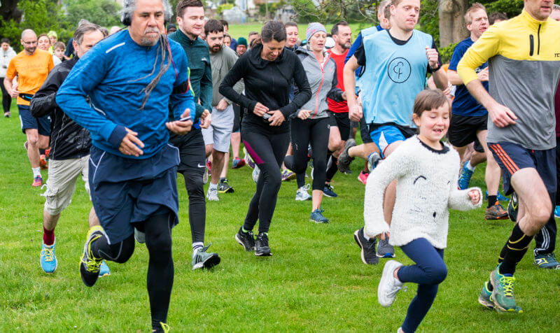 Parkrun at Peter May Sports Centre